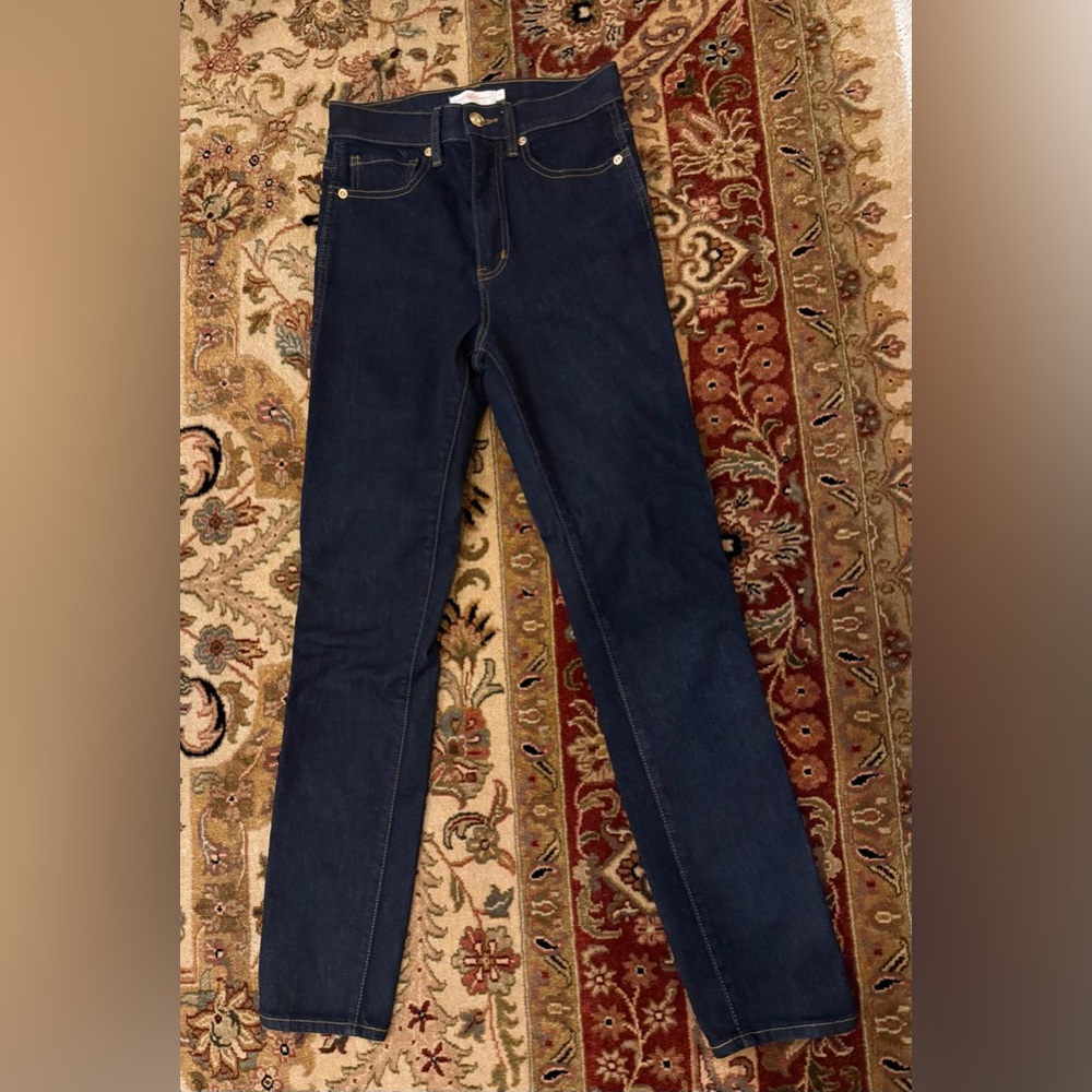 Tory Burch Denim Jeans size 25 resin rinse